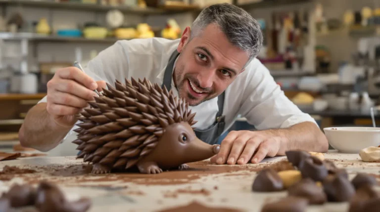« Je ne viens pas travailler, c’est un jeu » : quand des sculpteurs subliment le chocolat